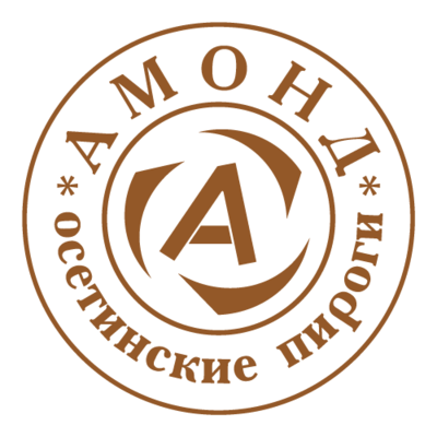 Логотип Осетинские пироги «Амонд»